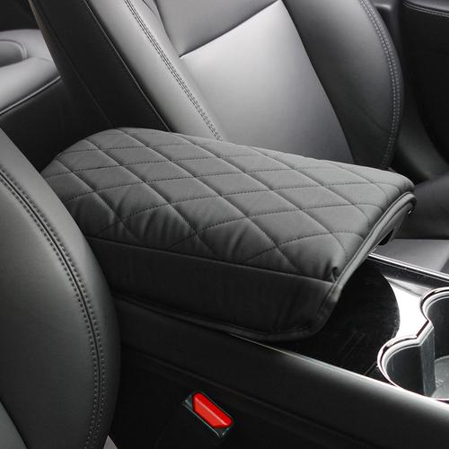 汽车装饰用品适用于特斯拉model3 y中控扶手箱增高保护垫扶手套